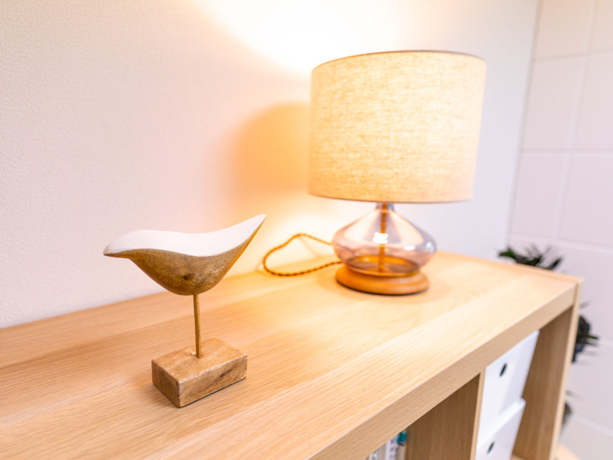 優しい雰囲気のインテリア