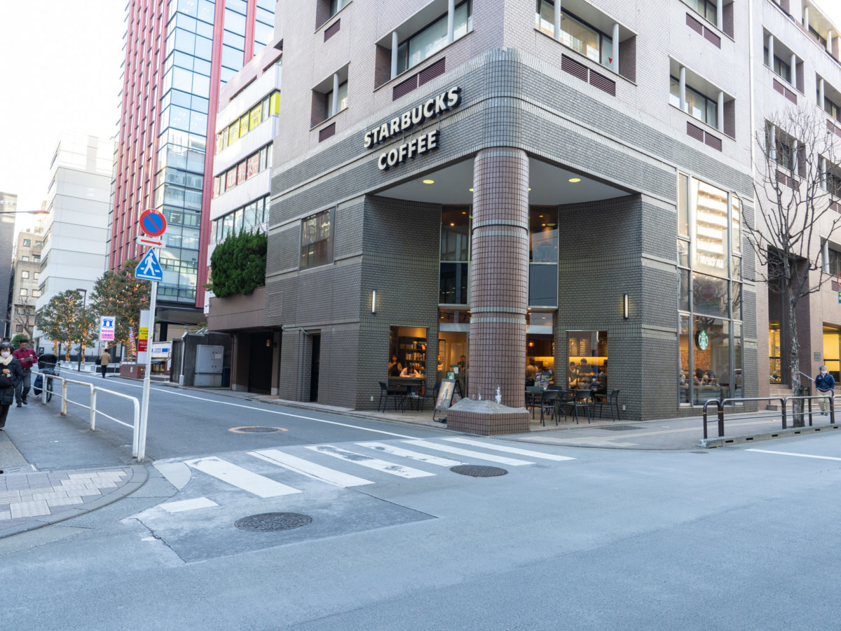 とりのこ心理オフィスへのルート案内:スターバックスコーヒーお茶の水村田ビル店