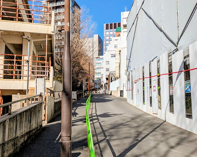 とりのこ心理オフィスへのルート案内:錦華坂